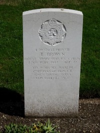 Klagenfurt War Cemetery - Brown, T